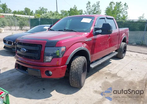 2013 Ford F-150 Fx4 из США, поврежденный, VIN 1FTFW1EF5DFC63194